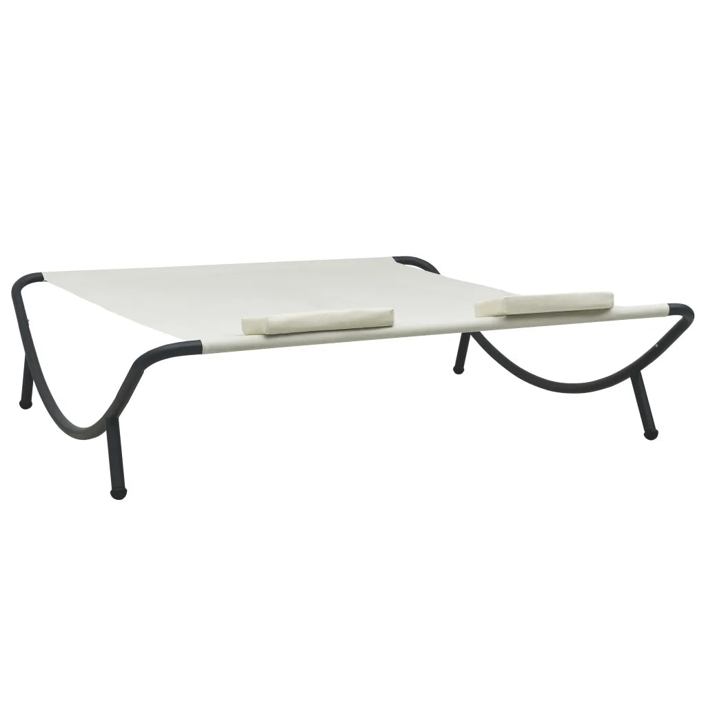 Lettino Prendisole in Tessuto Crema cod mxl 65361