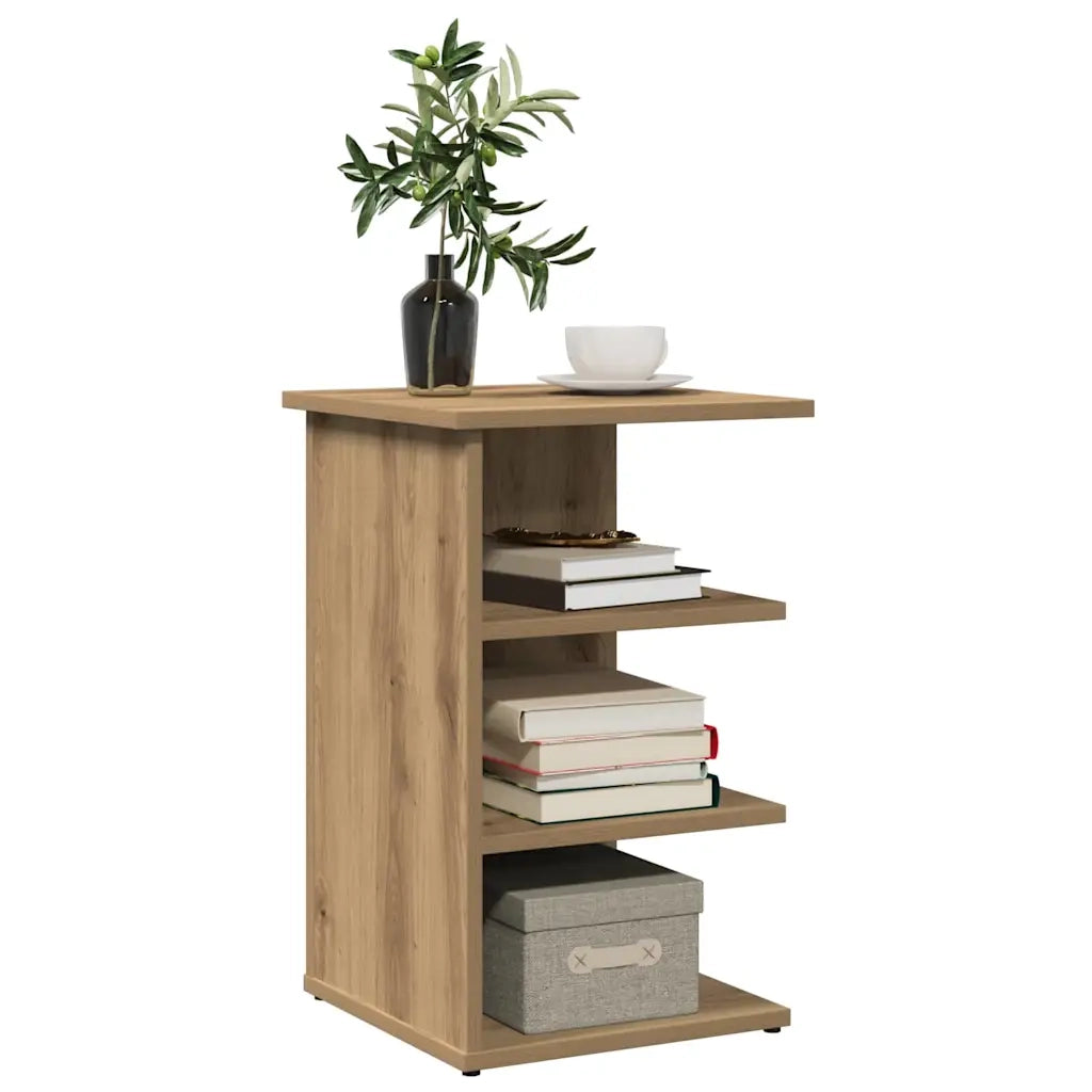 Credenza Rovere Artigianale 35x35x55 cm in Legno Multistrato 856491
