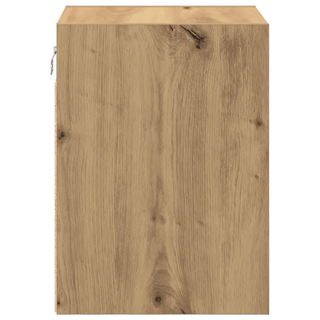 Pensile per Garage Rovere Artigianale in Legno Multistrato 860623