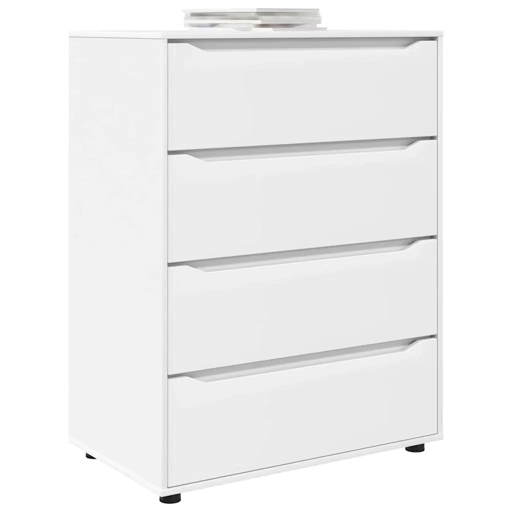 Armadi di Stoccaggio Bianco 80 x 48 x 105 cm Legno multistrato