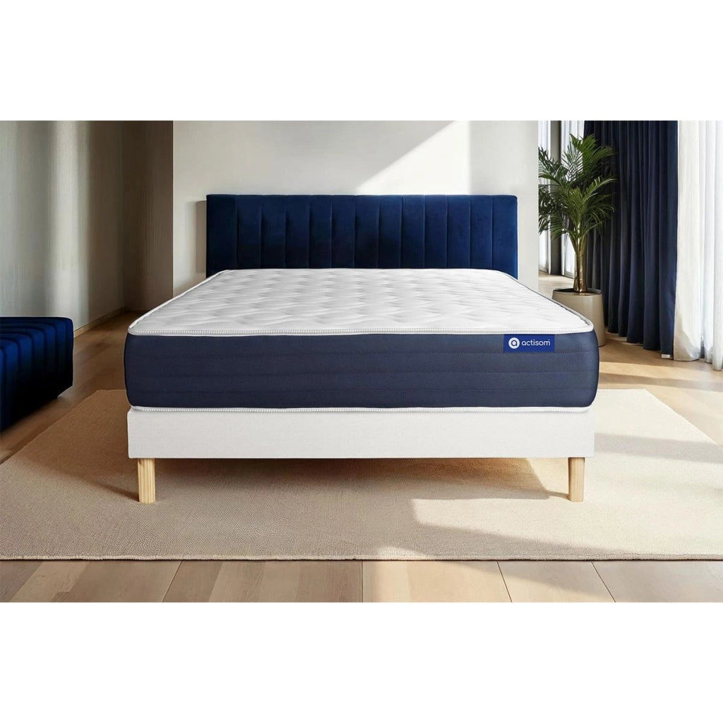 Kit rete e materasso Actiflex sleep 120x210cm - Spessore : 22cm - Molle insacchettate e memory foam - Bilanciato -