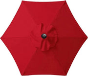 Paraplustof di sostituzione rosso 3m 6 nastri protezione UV copertura esterna.