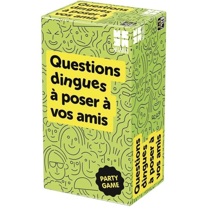 Domande folli da fare ai tuoi amici - Gioco di società - MEGABLEU - Età 14+