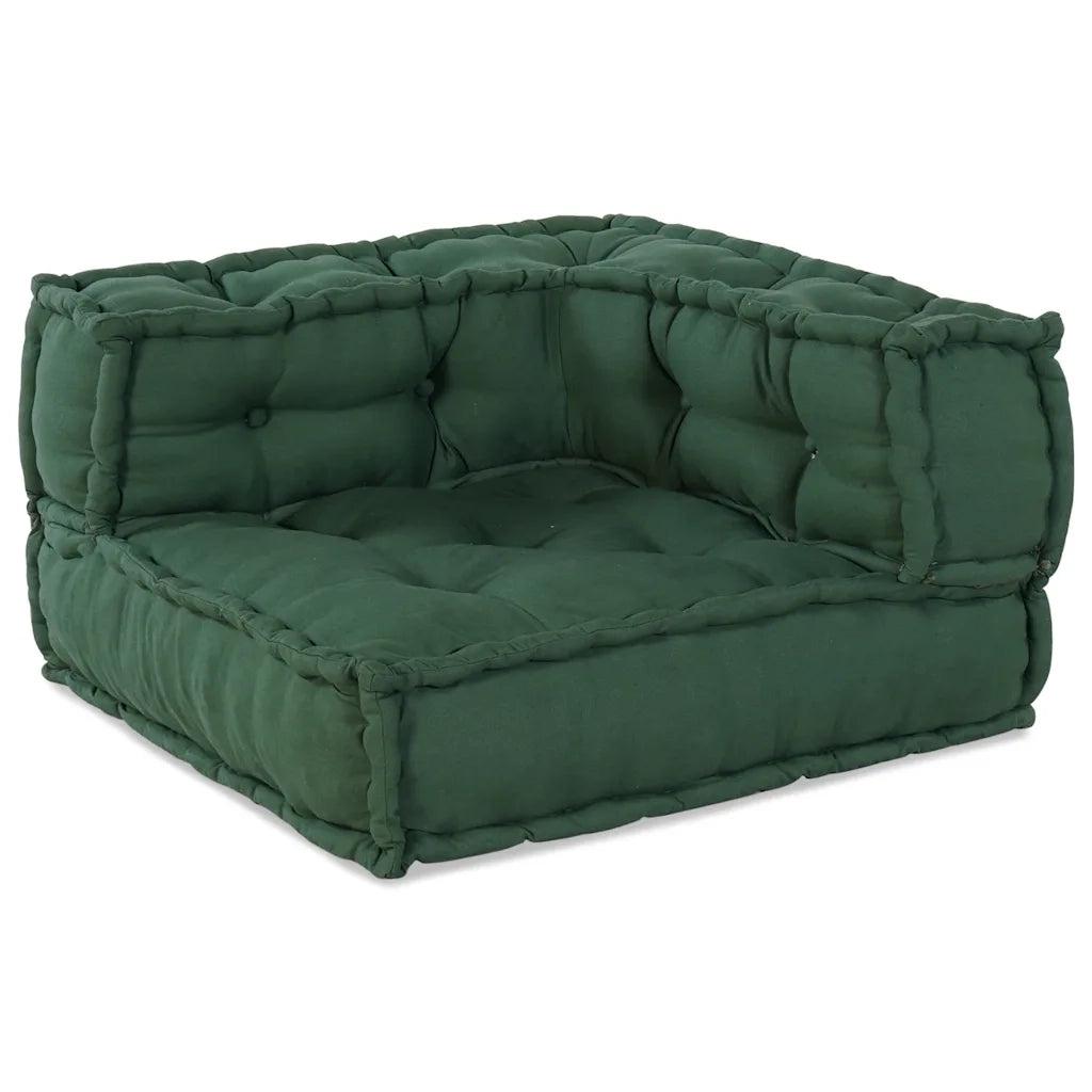 Divano Componibile Verde 70x70x54 in Tessuto 4019033