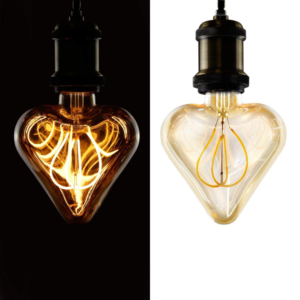 ZMH Lampadina LED Edison vintage 3W lampada a incandescenza retrò E27 bianco caldo non dimmerabile