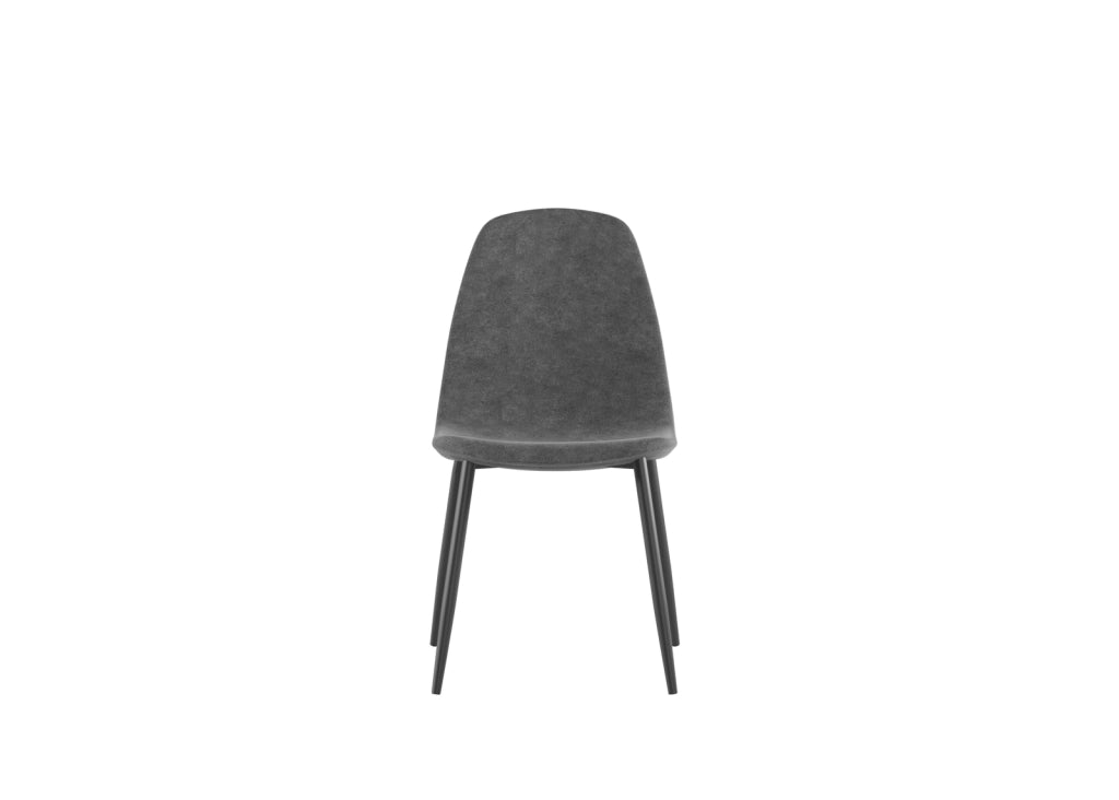 Sedia in similpelle 44cm x 50cm H. 84cm 4 pz
