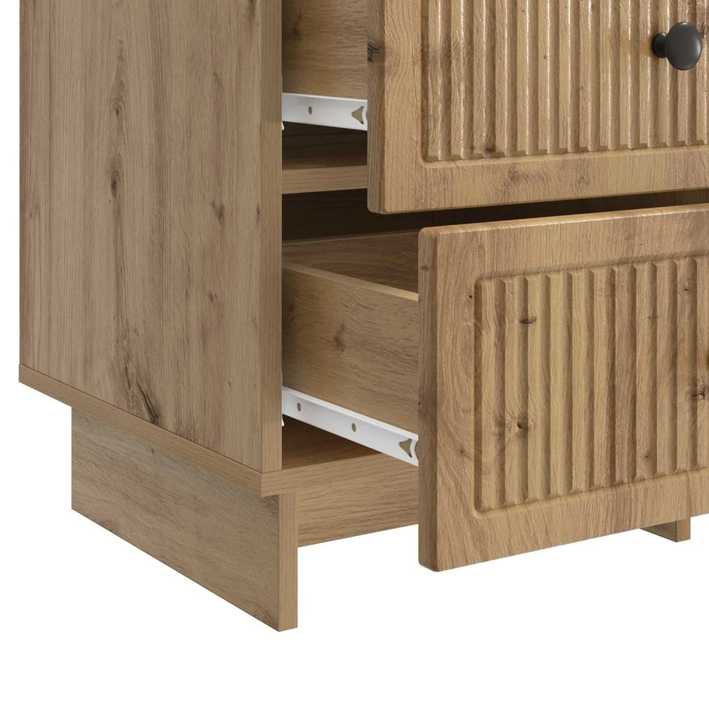 Armadio da Notte Rovere Artigianale 43 x 41 x 66,5 cm 893874