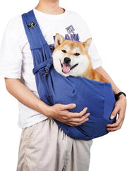 Cinturone per Cani - Blu Reale - Sicurezza e Comfort - Cinturino Regolabile - Adatto per Piccoli Cani