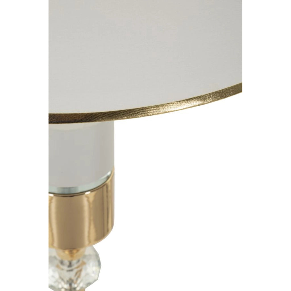 Lampada da Terra VKH904, Bianco, Tessuto, 40x40x160 cm