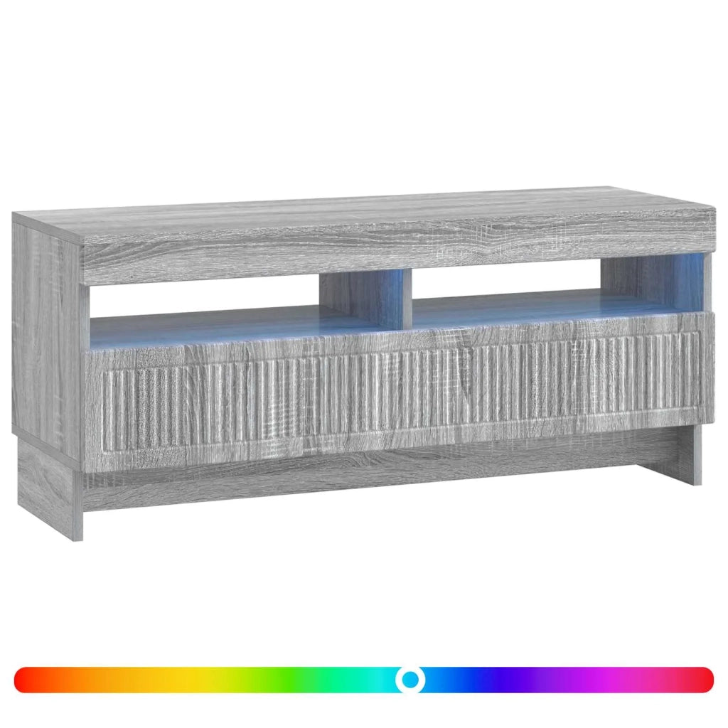 Mobile TV LED Sonoma grigio Legno ingegnerizzato 896111