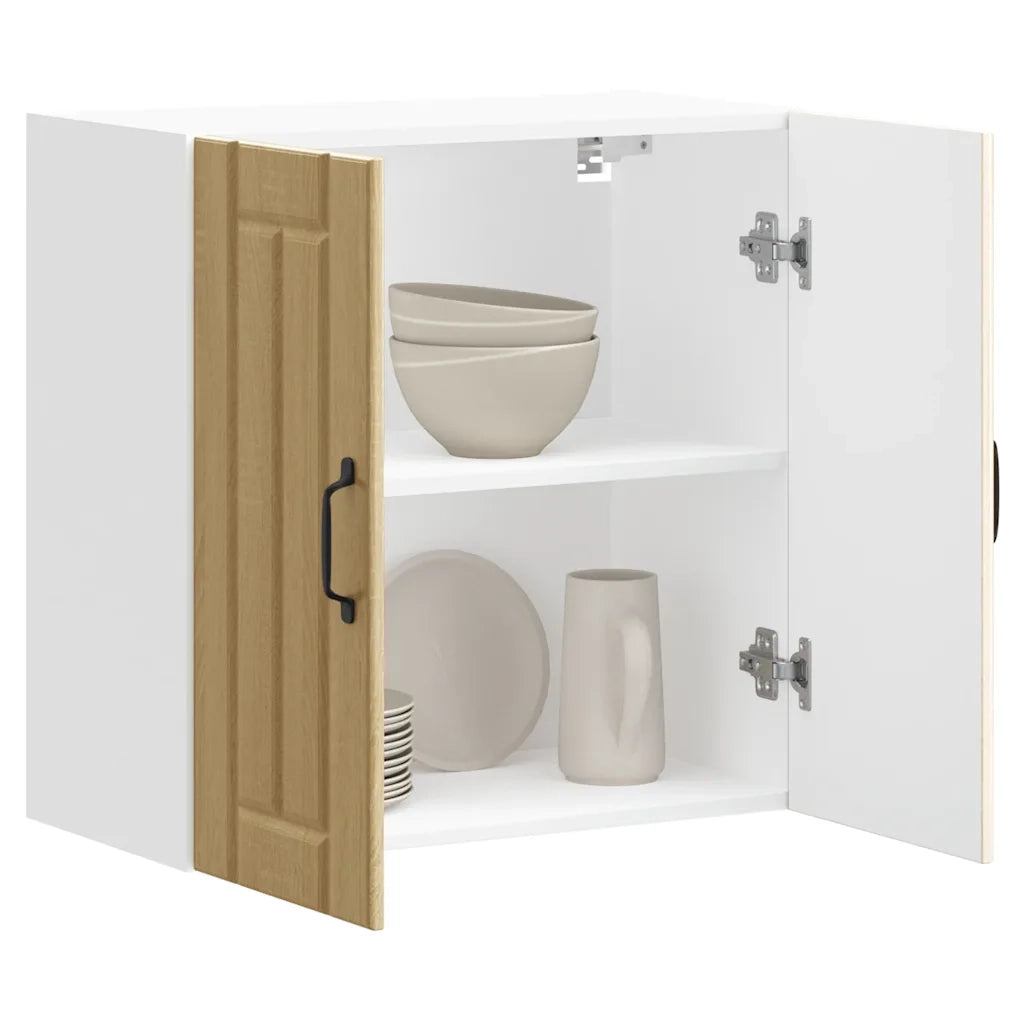vidaXL Pensile da Cucina Lucca Rovere Sonoma in Legno Multistrato