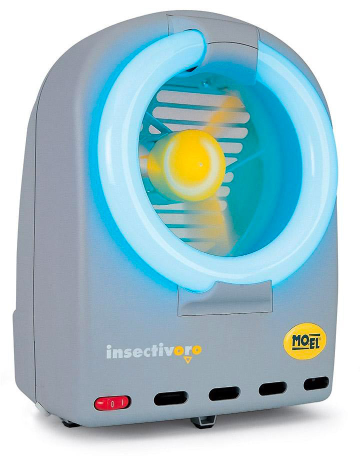 Zanzariera Elettrica ad Aspirazione 32W Moel Insectivoro Double 361G