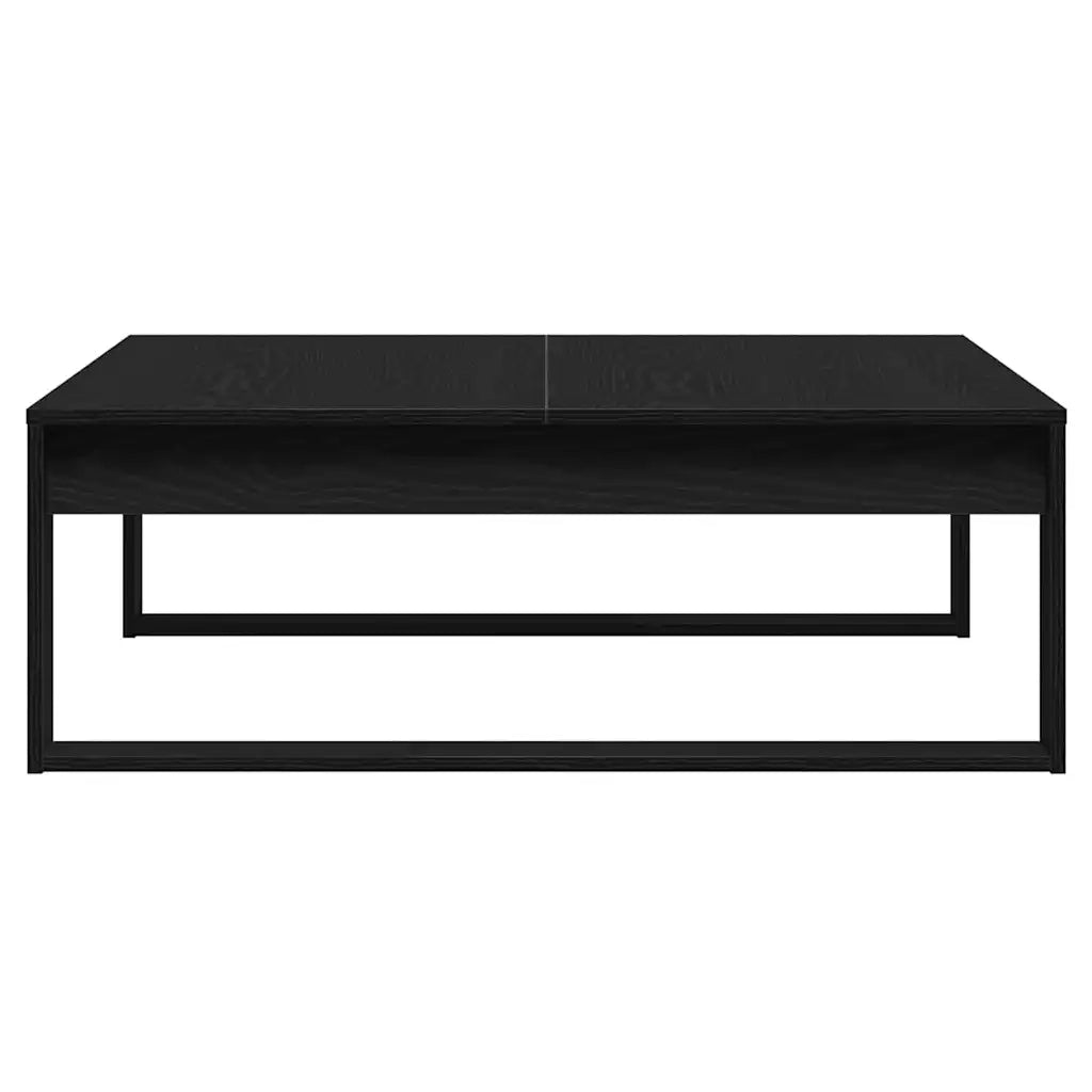Tavolino da salotto Rovere Nero 100 x 100 x 35 cm 862073
