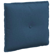 Cuscino per Schiena | Cuscino dorsale Blu 50 x 19 x 45 cm Tessuto