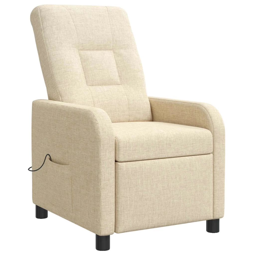 Divano Sedia-Poltrona Massaggiante Crema Tessuto 137516