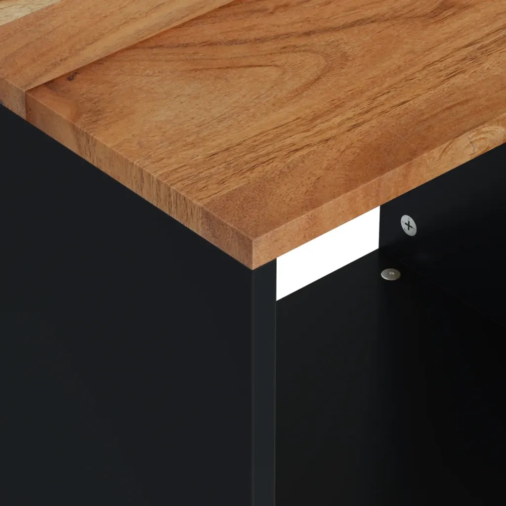 Tavolino da salotto | Tavolino da caff¨¨ | Tavolino da Soggiorno 40x31x46 cm Massello Acacia e Multistrato
