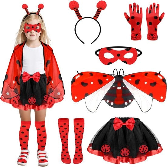 Costume per bambini - Disegno carino - Tutu/Rok - Cintura/Vestiglie - Maschera/Guanti - Abito da animale - Ideale per carnevale - Costumi da carnevale