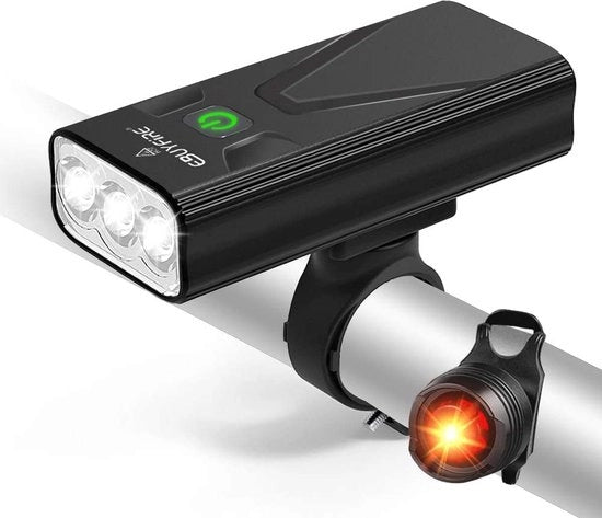 Lampada per bicicletta per illuminazione notturna, adatta per ciclisti, campeggiatori e viaggiatori in bicicletta.