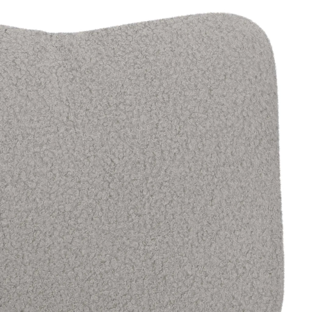 Poltrona-Divano Sedia-Poltroncina Grigio chiaro 63 x 67 x 94 cm