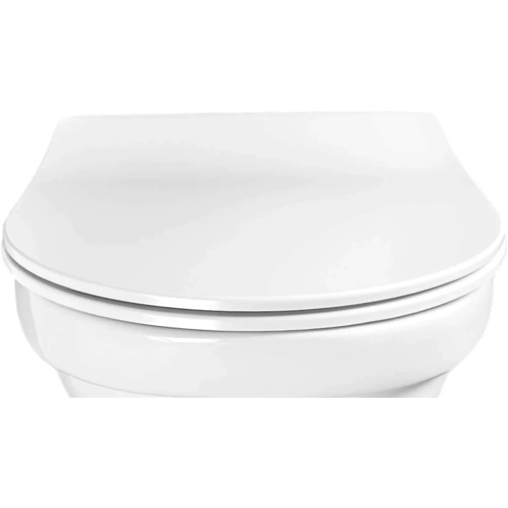 Sedile wc premium aquashine con chiusura ammortizzata slim-line
