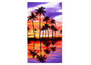 Telo Mare Grande 100x180 Spugna Spiaggia Piscina Maui Caribe Sunset D29