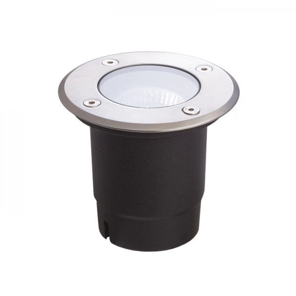 Lampada Faretto da incasso a terra ORBU R acciaio inossidabile 230V GU10 35W IP67