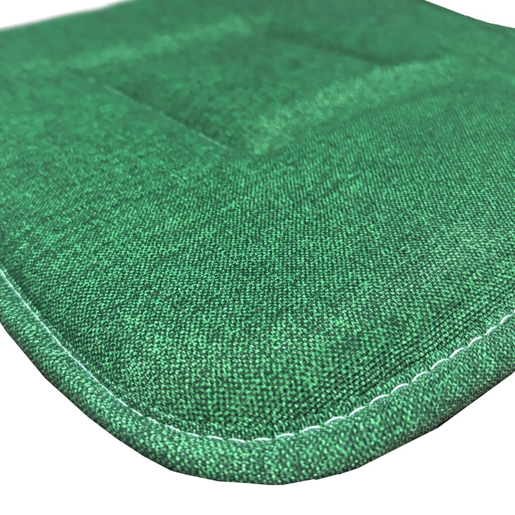 Set 4 Cuscini Sedia Cucina Cotone Morbidi Lavabili Universali Coprisedia Colore Pastello Verde