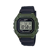 Orologio casio w 218h 3avef collection green e black