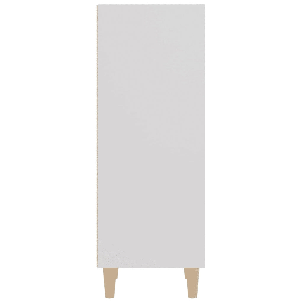 Credenza Bianca 34,5x32,5x90 cm in Legno Multistrato cod mxl 23578