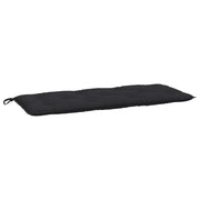 Cuscino per Panca | Cuscini per sedie Nero 120x50x7 cm in Tessuto Oxford