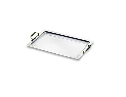 Vassoio in Acciaio Inox con Manici lory 45 cm eme posaterie