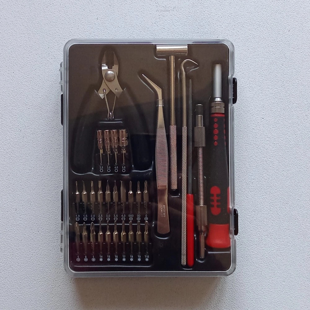 Benman set utensili precisione 32 pezzi in acciaio cr-v con custodia