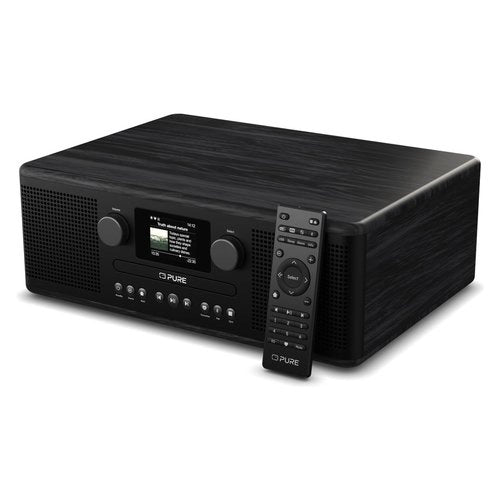 Compatto hi fi pure 254587 classic c d6i black
