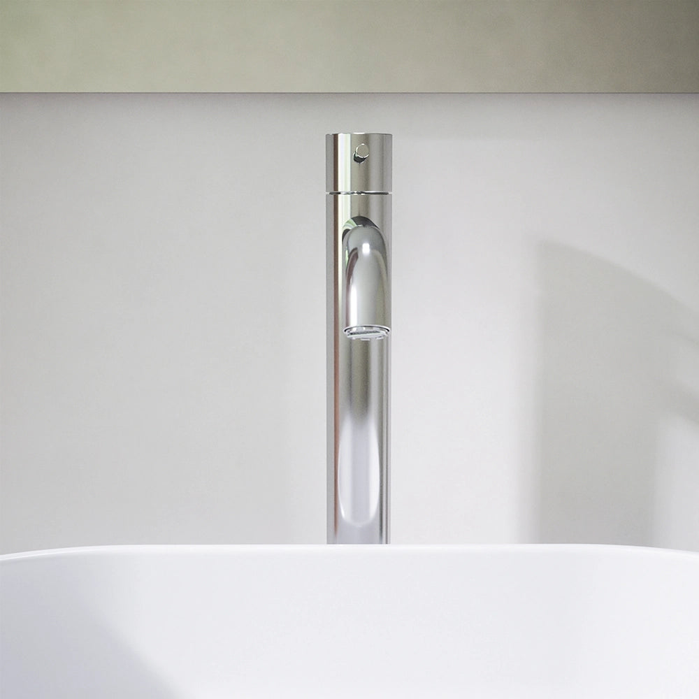 Miscelatore lavabo alto senza scarico cromato | Katharine