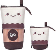 Etui con una sorriso al sole per ragazze, etui cartoon, borsa per attrezzature ufficio, contenitore per penne, contenitore per studentesse