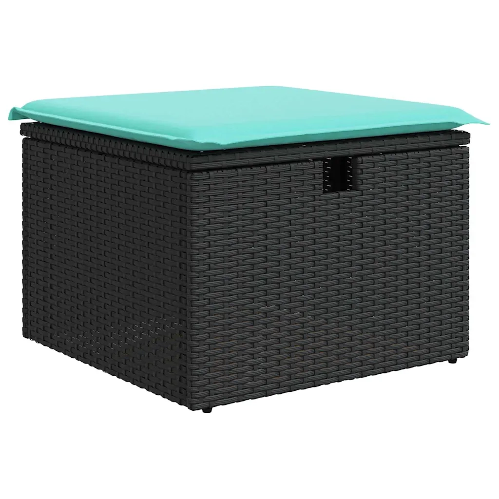 Set Divano da Giardino con cuscino 6 pcs Poly Rattan 3360217