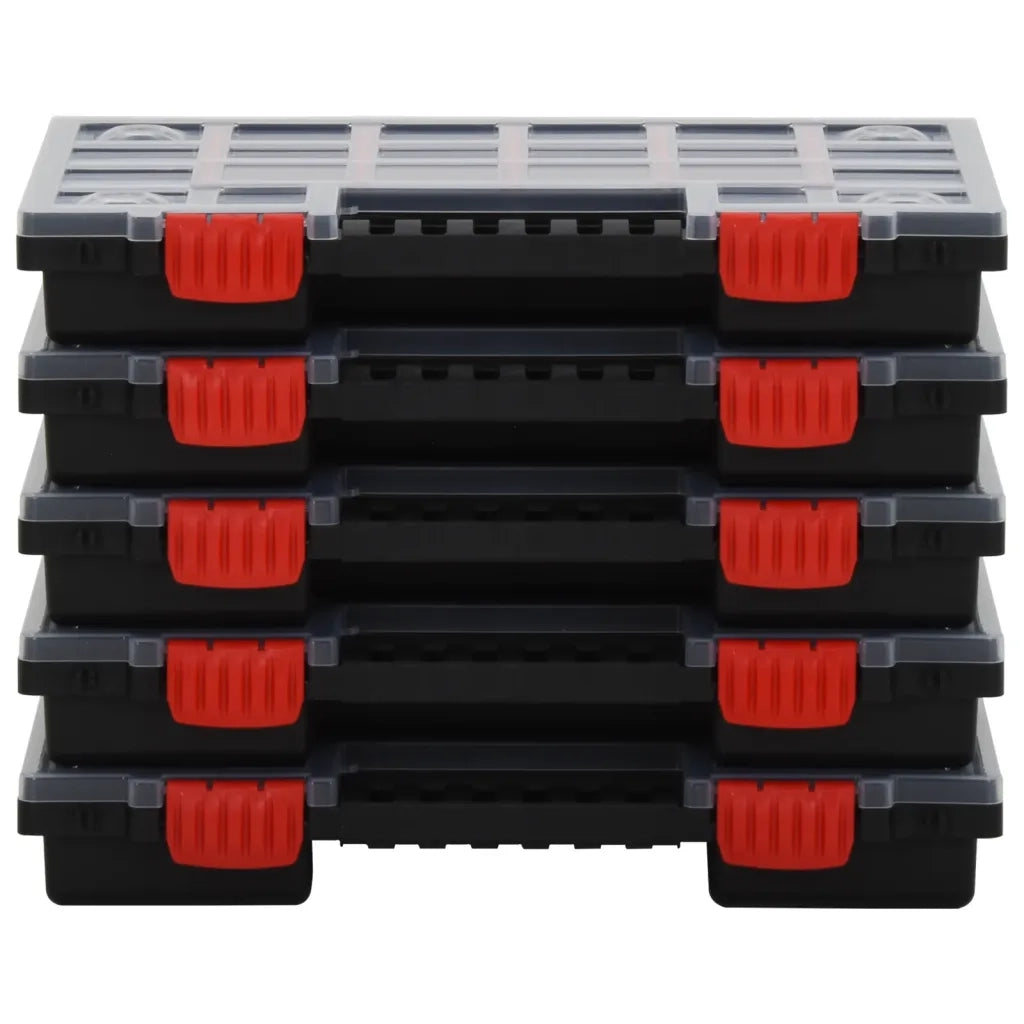Scatole di Assortimento 5 pz 34,5x25x5 cm in Polipropilene 152094
