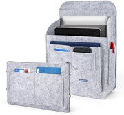 Organizzatore multifunzionale per tasche per zaino da 16L, 26x10x35cm - Grigio chiaro