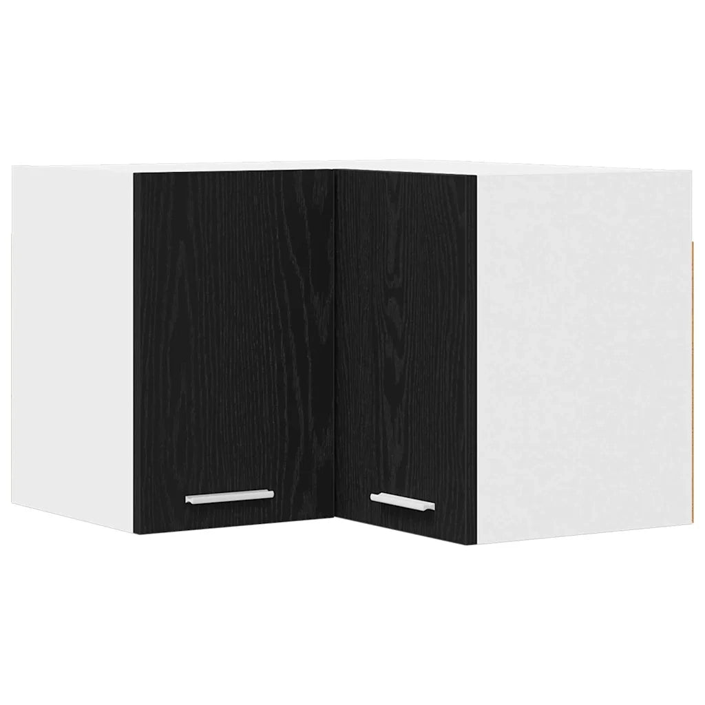 Armadio pensile Rovere Nero e Bianco 57 x 57 x 40 cm