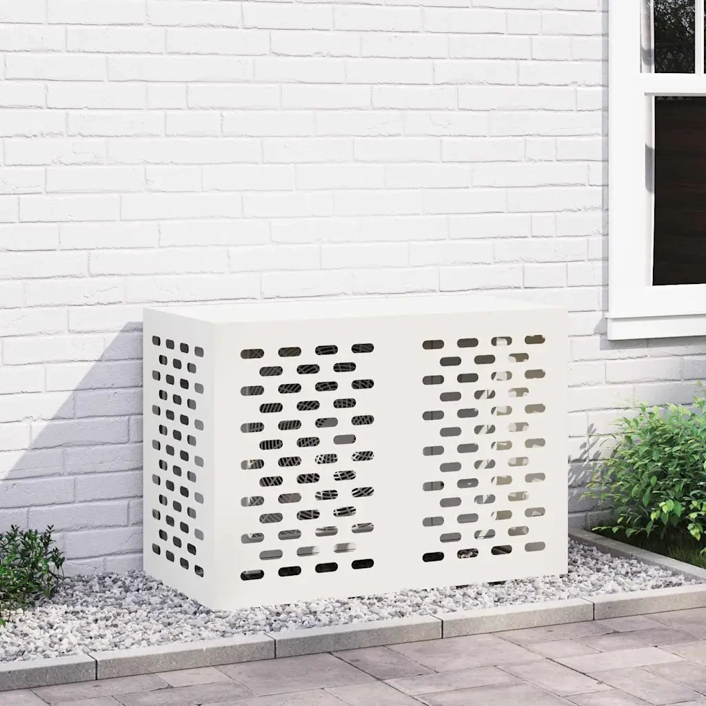 Copertura per condizionatore d'aria Bianco 100 x 50 x 70 cm