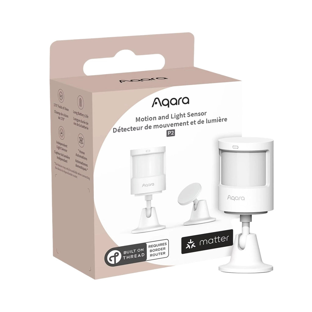P2 Sensore di movimento e di luce a infrarossi 2 in 1 Bianco Aqara