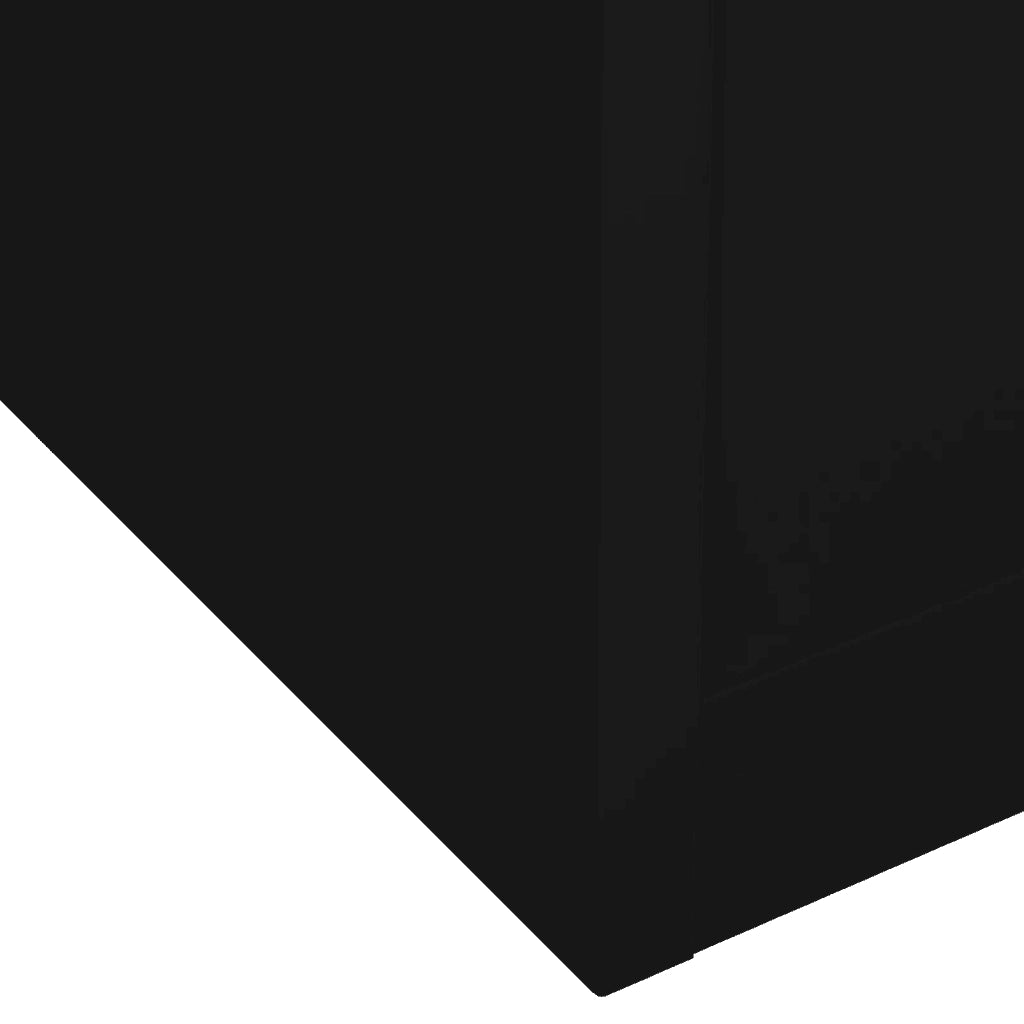 Armadio per Ufficio Nero 90x40x102 cm in Acciaio cod mxl 50144