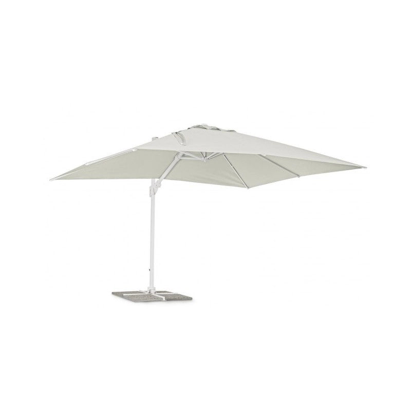 Ombrellone Eden bianco/ naturale 300x400xh260  cm