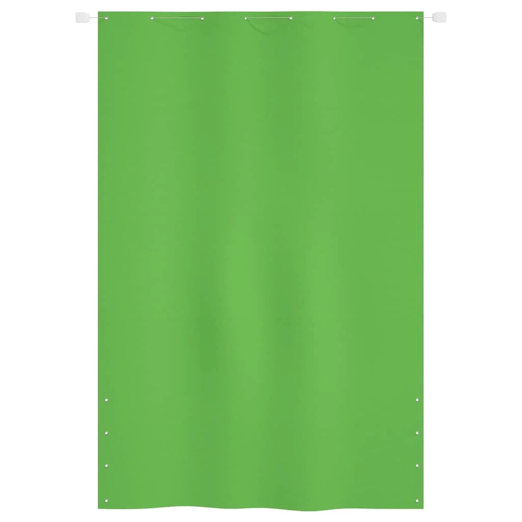 Paravento per balcone frangivista 160 x 240 cm tessuto Oxford verde chiaro 02_0010424