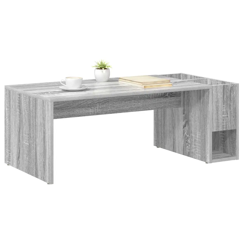 Tavolino da salotto | Tavolino da caff¨¨ | Tavolino da Soggiorno Grigio Sonoma 101,5 x 50 x 37 cm