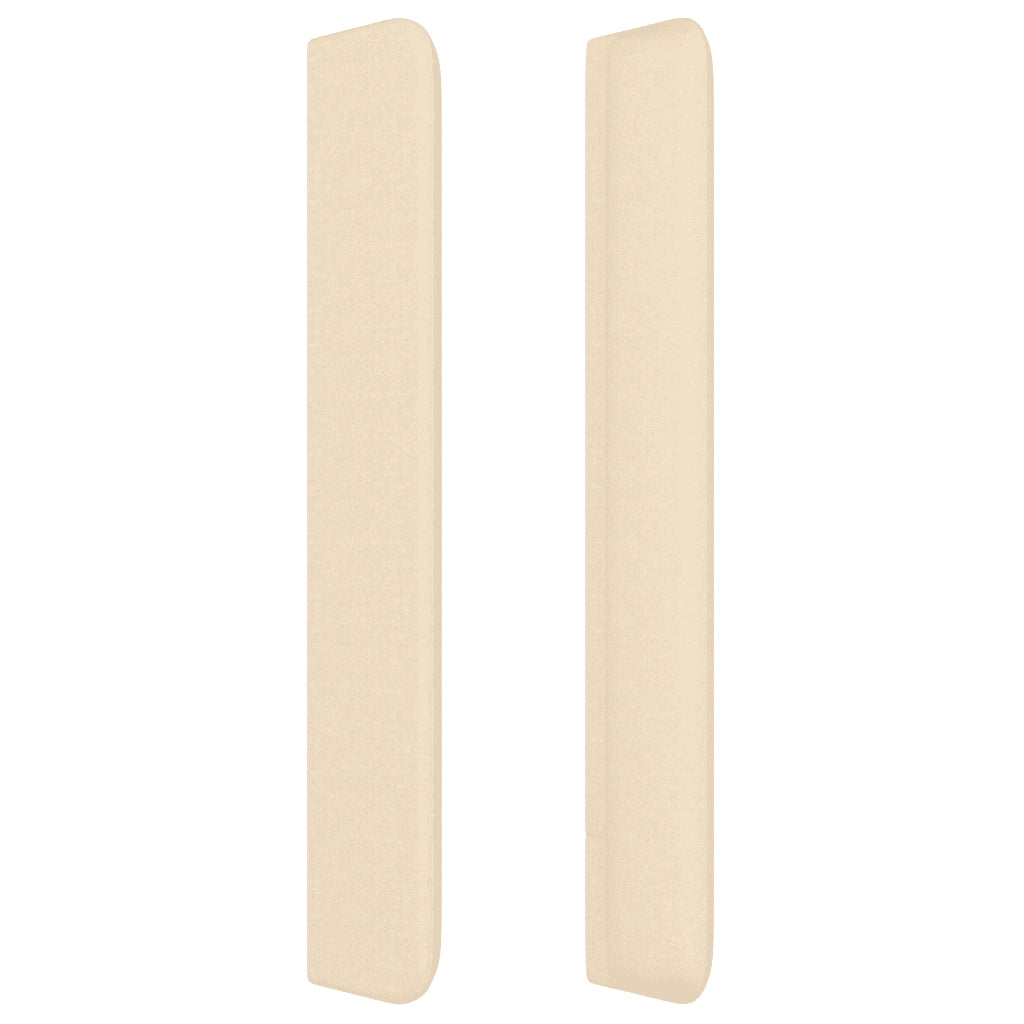 Giroletto a Molle con Materasso Crema 80x200 cm inTessuto 3132270