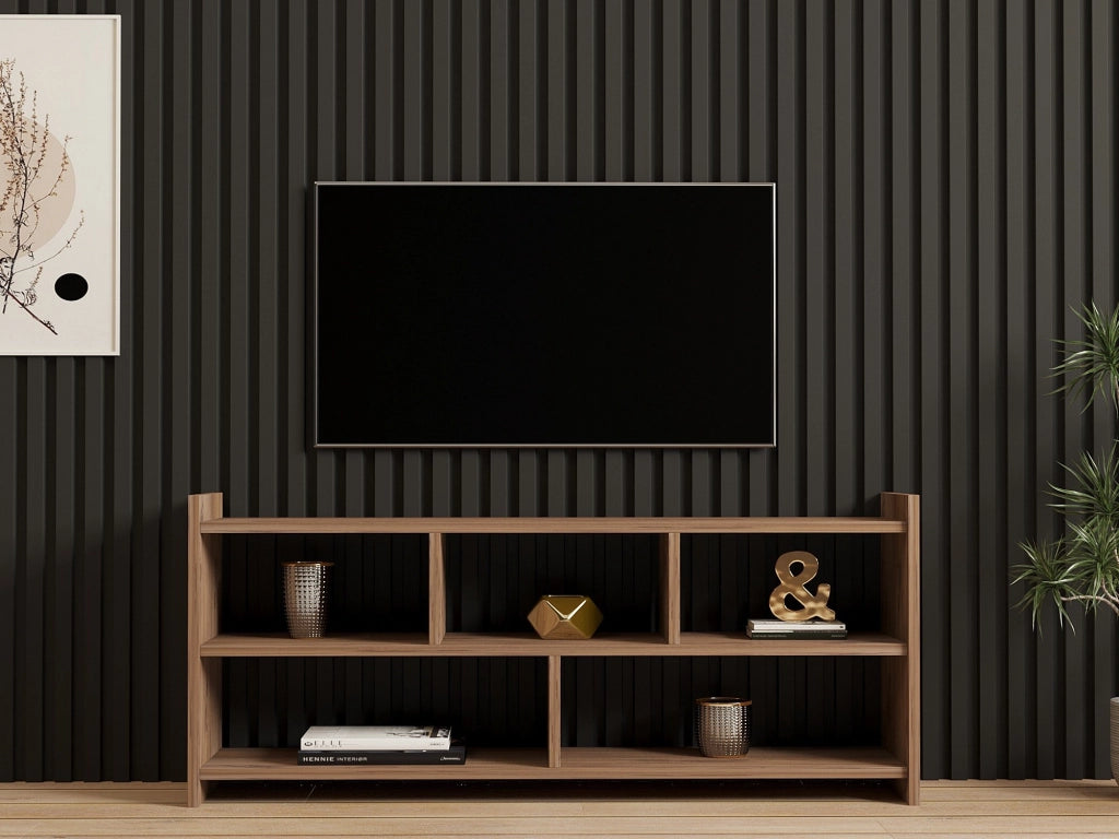 Mobile porta TV in legno "Pera" - 117 x 28 x 55 cm - Pino atlantico