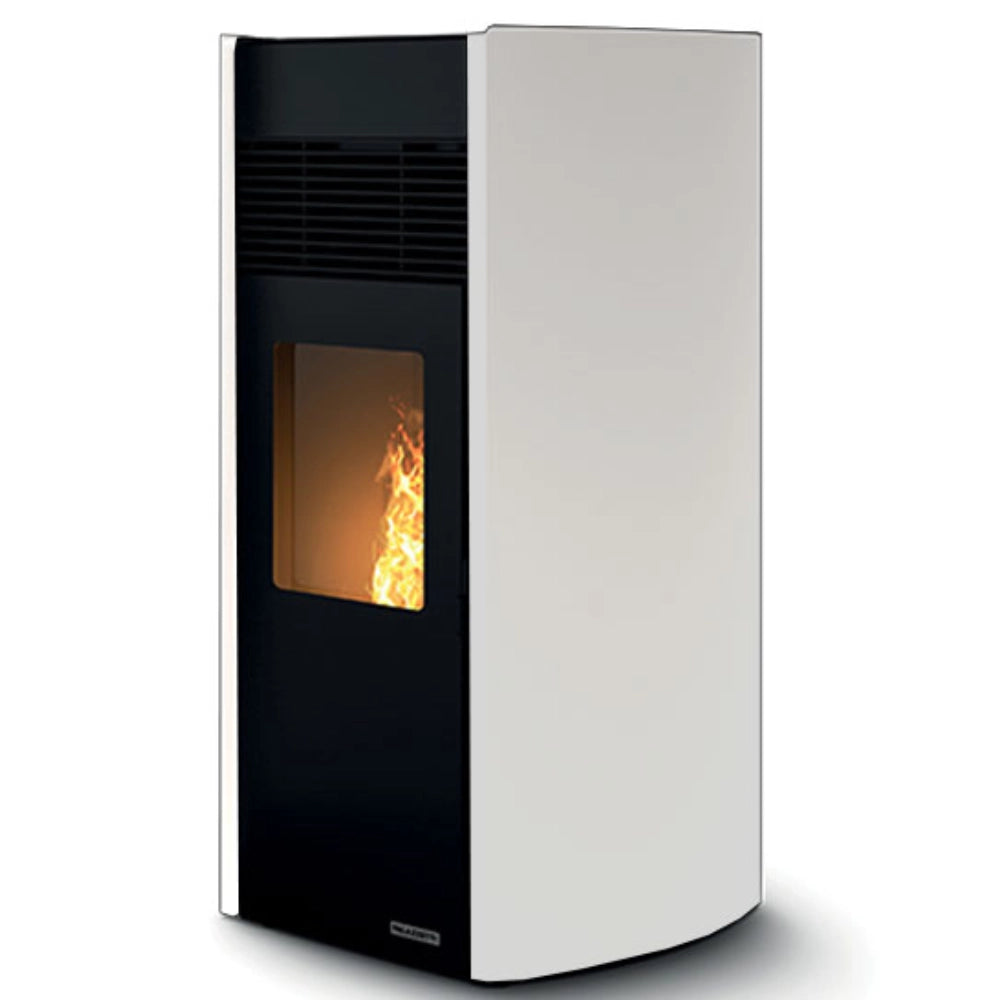 Stufa a pellet palazzetti ecofire milù 8 kw 5 stelle