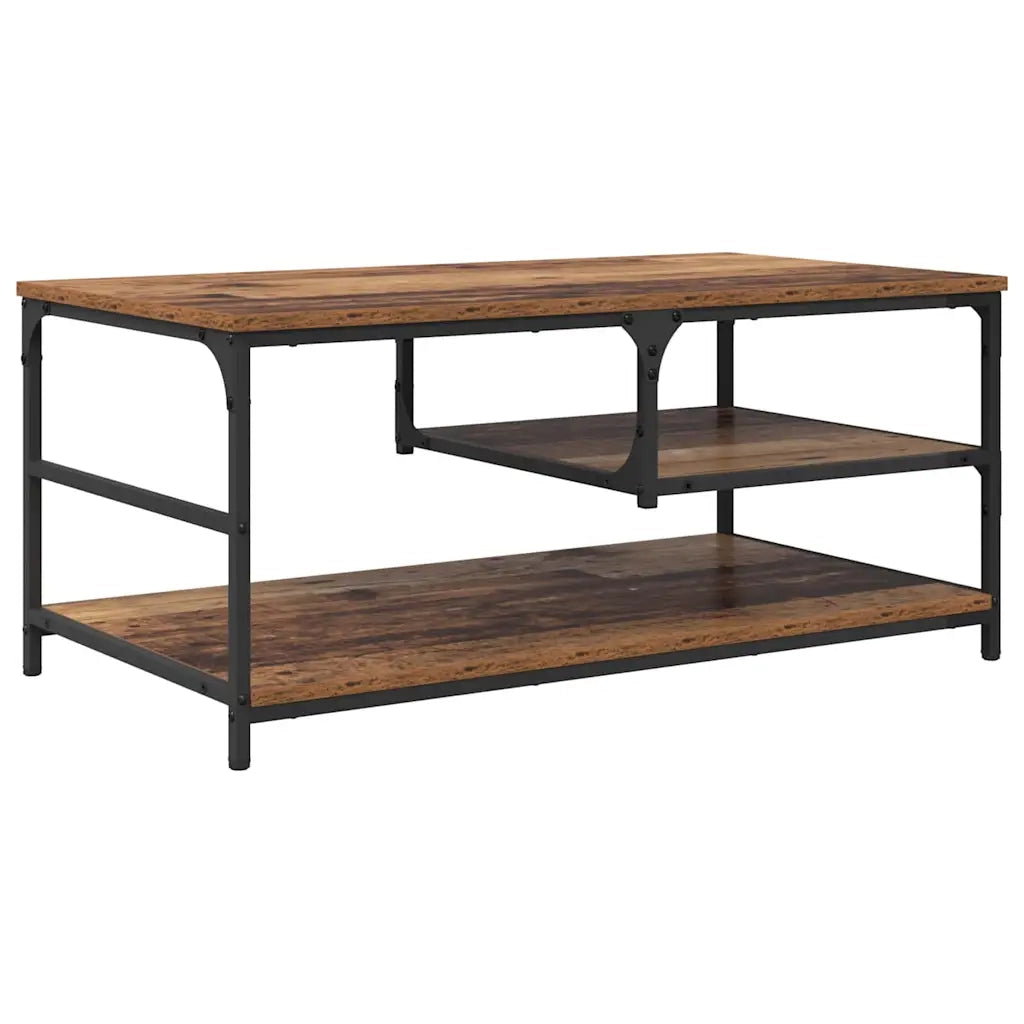 Tavolino da salotto Legno vecchio 90 x 49 x 40 cm 886243