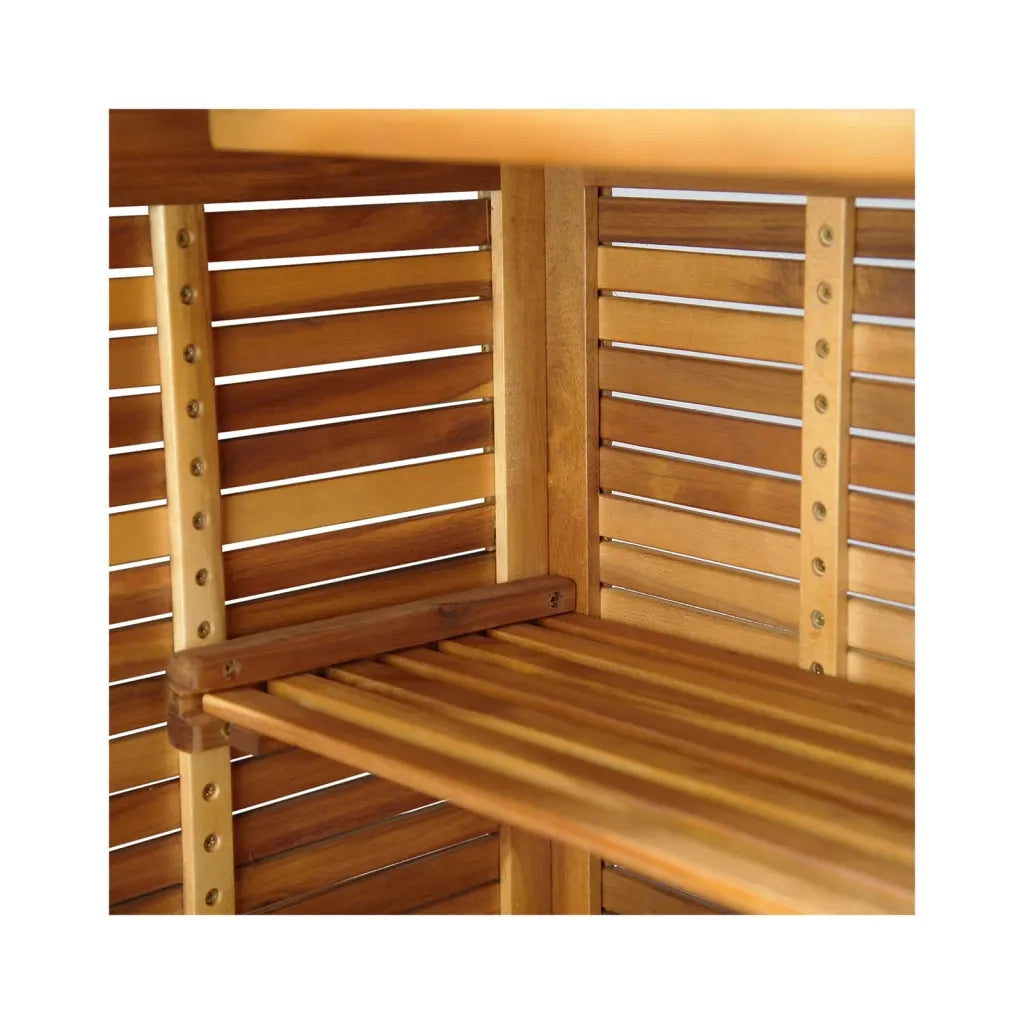 Set da Bar per Giardino 5 pz in Legno Massello di Acacia 3115999